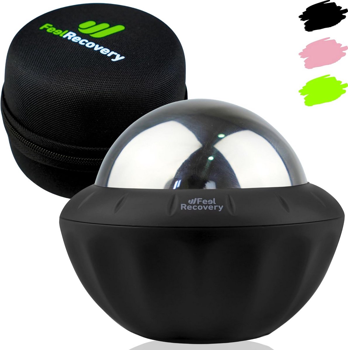 Massage Roller met Handvat voor Warmte & Koude Therapie - Massagebal voor Rug, Nek, Voeten