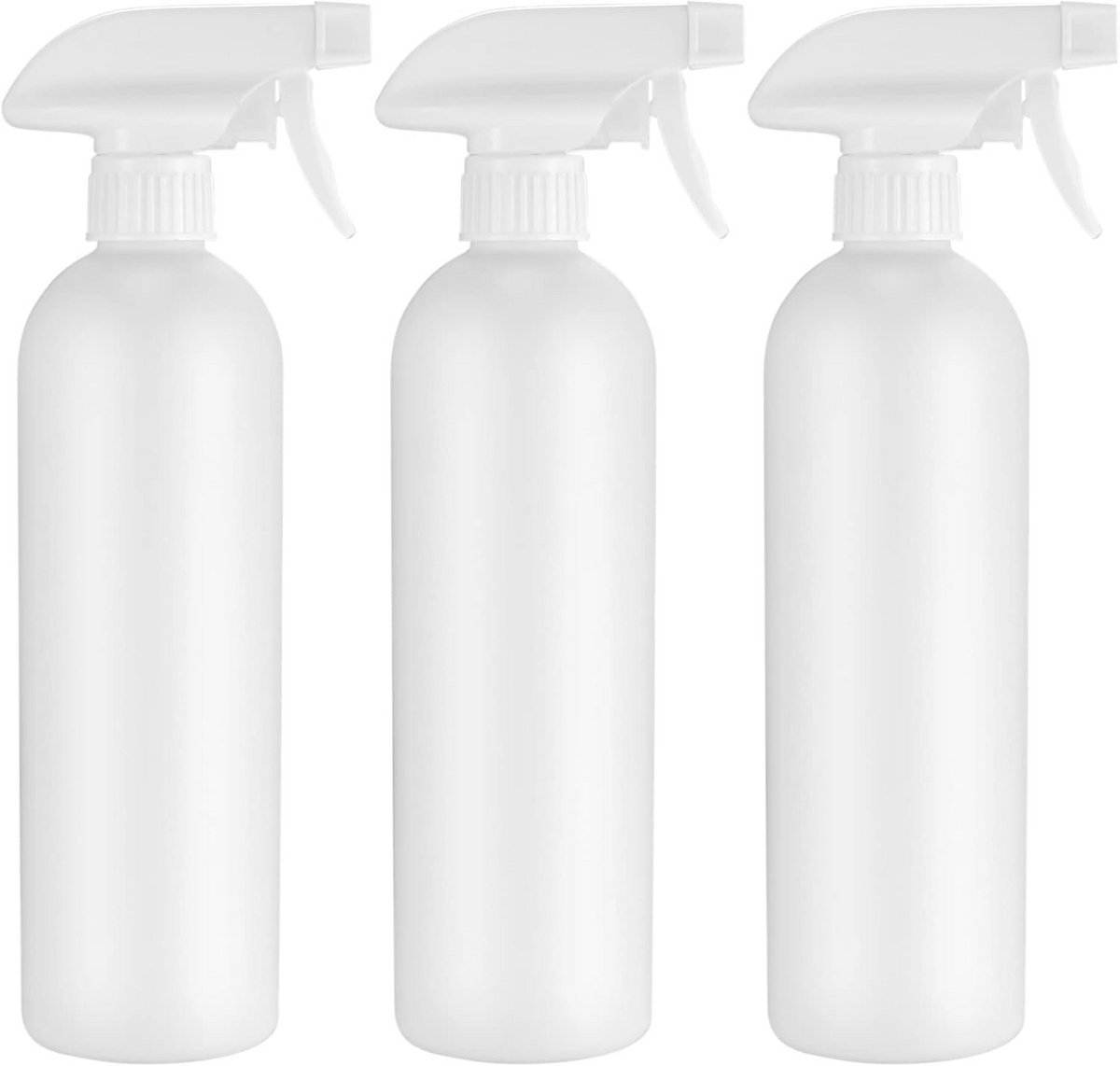 Set van 3 multifunctionele spuitflessen 500ml - ideaal voor huis, tuin, reiniging en bewatering