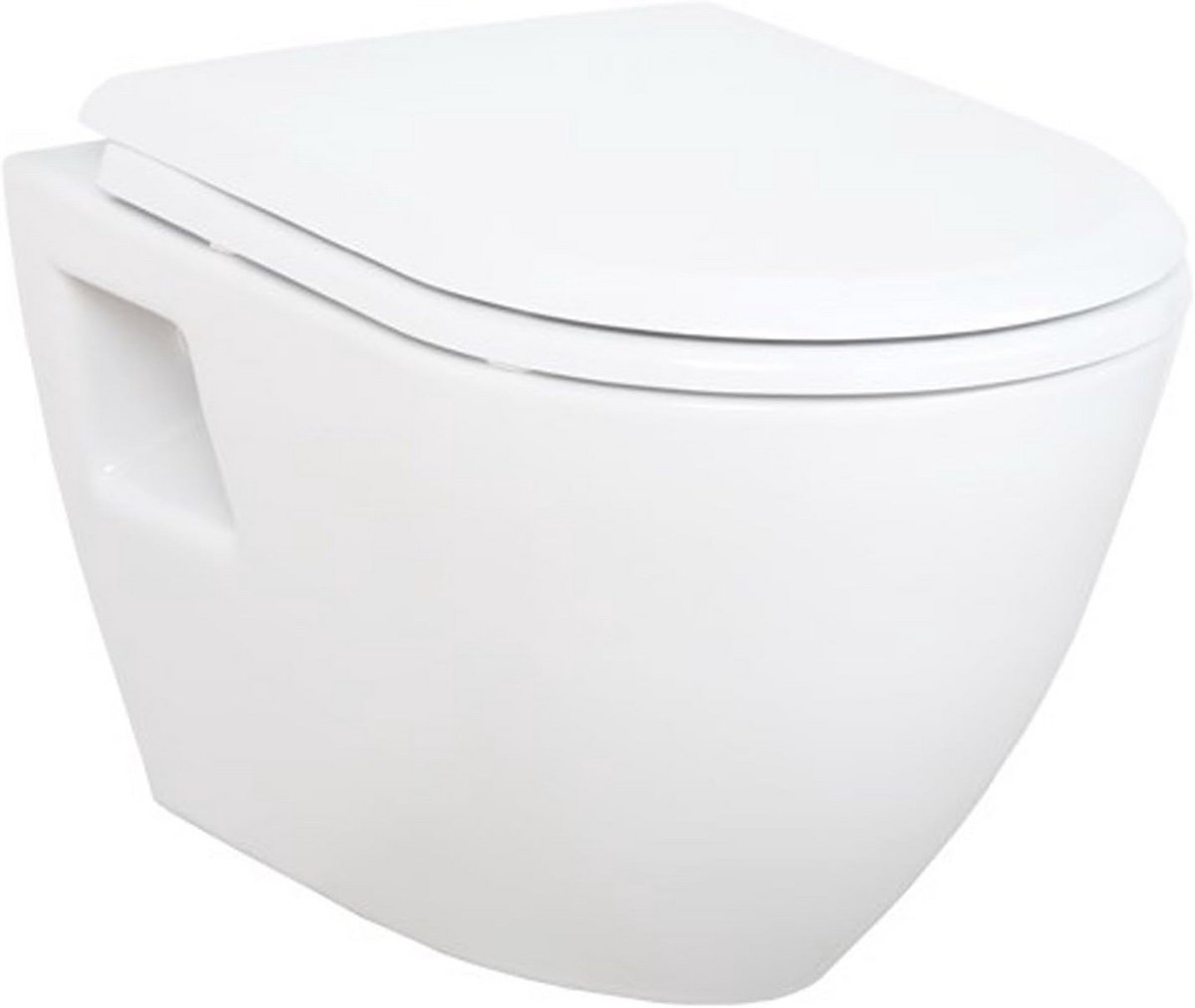 Hangend Toilet met Geïntegreerde Bidet Douche en Soft-Close Deksel