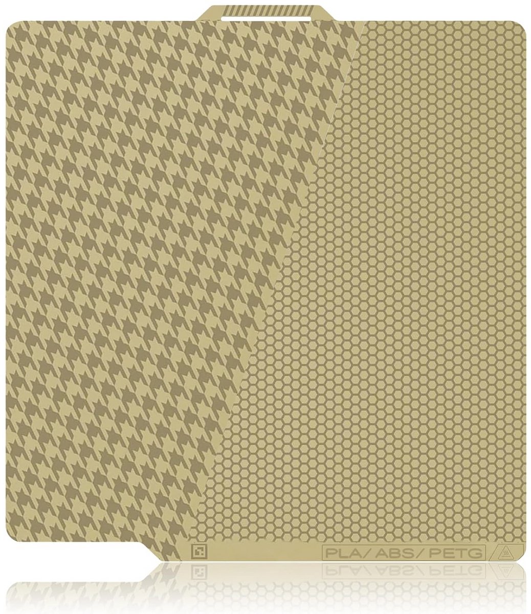 Gestructureerde PEI Printplaat 257x257 mm voor 3D Printer met Bamboe Lab Compatibiliteit
