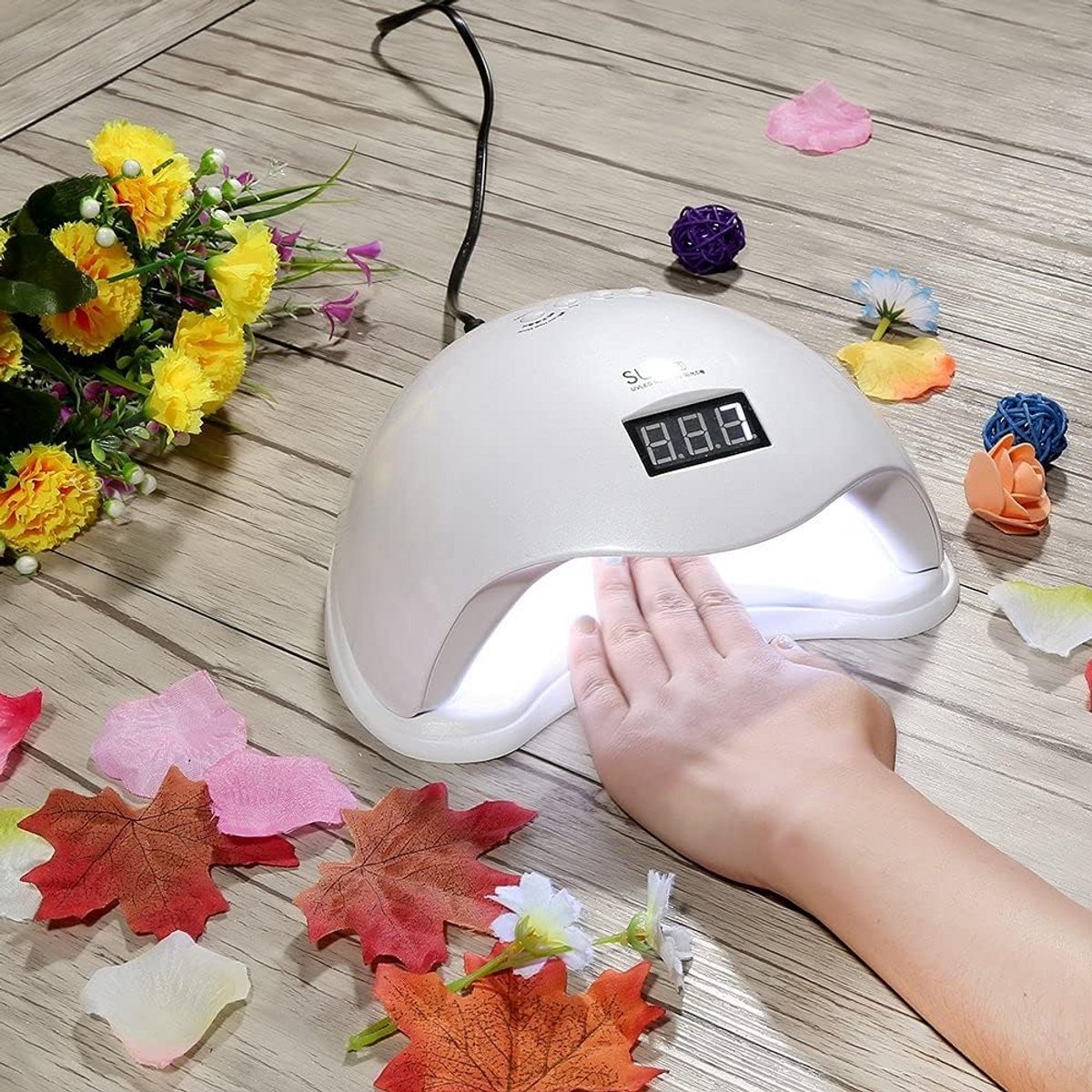 Professionele UV LED Nageldroger 48W met Timer en Automatische Sensor voor UV & LED Gels