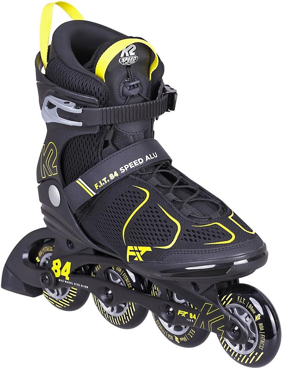 Fitness Inlineskates Verstelbaar met Stabiele Aluminium Frame