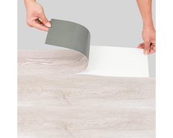 Zelfklevende PVC Vloerplanken Houtlook Waterdicht Antislip voor Diverse Ruimtes