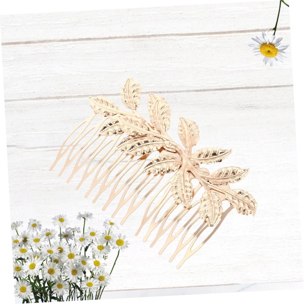 3x Elegante Gouden Haarkammen en Haarspelden voor Vrouwen - Stijlvolle Haaraccessoires