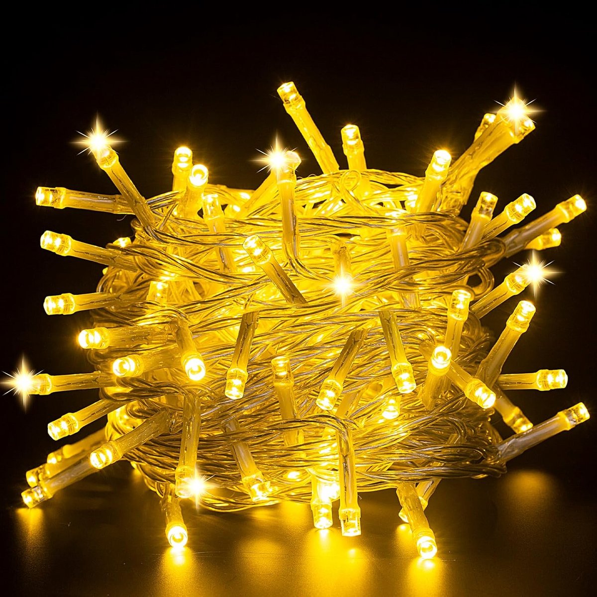 Lichtsnoer Buiten met Timer 5 Meter 50 LEDS Warmwit Decoratieve Verlichting
