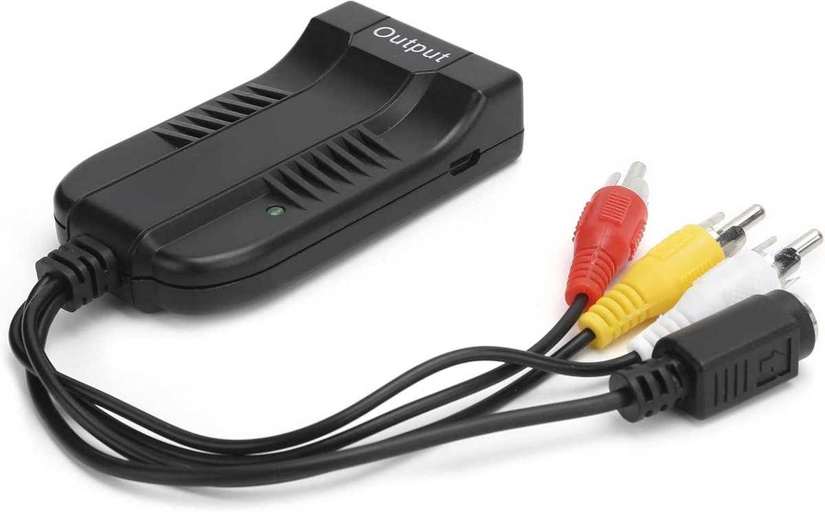 S-Video naar HDMI Converter met AV (Tulp) Geschikt voor 720P/1080P Video - Plug en Play