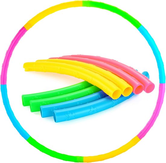 swingfit® Hoelahoep gymnastiekband met tas en handleiding I Hoola Hup voor kinderen en volwassenen, gymnastiekband om te demonteren, fitness, massage swingfit® Hoelahoep gymnastiekband met tas en handleiding I Hoola Hup voor kinderen en volwassenen, gymnastiekband om te demonteren, fitness, massage