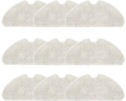 Reserveonderdelen, 9 stuks wisdoeken, Geschikt voor Dreame D10S, D10S Pro, D9 Max Gen 2, D9 Max White, F9 Pro robotstofzuiger, reserveonderdelen, vervangende dweilpad