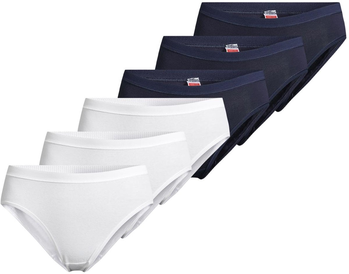 Conta Dames midi slip 6 pack fijnrib
