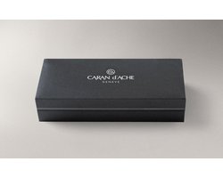 Luxe Palladium Afgewerkte Balpen met Unieke Kubus Gravure - Extra Lange Schrijflegering