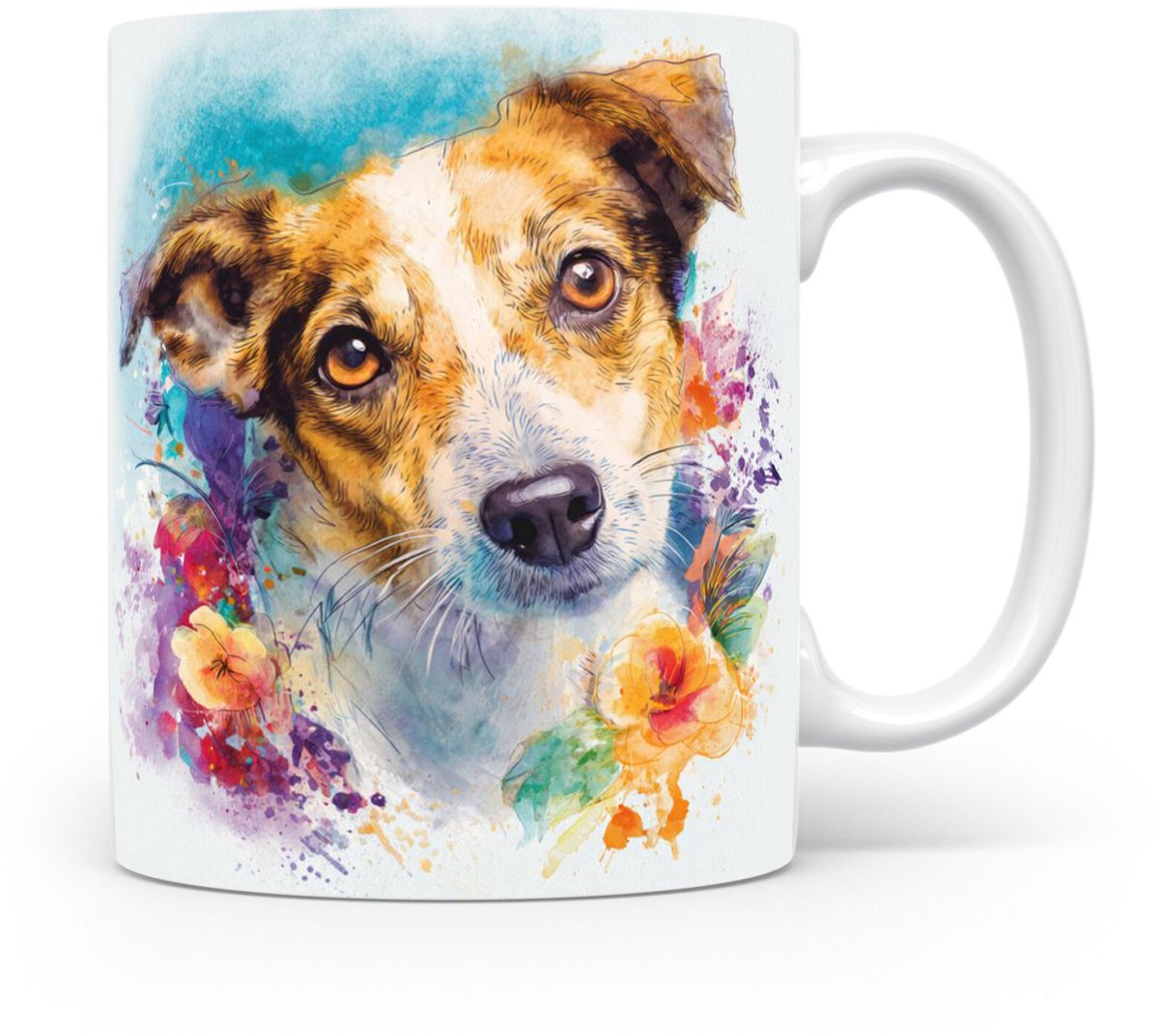 Beker Porcelaine Hond