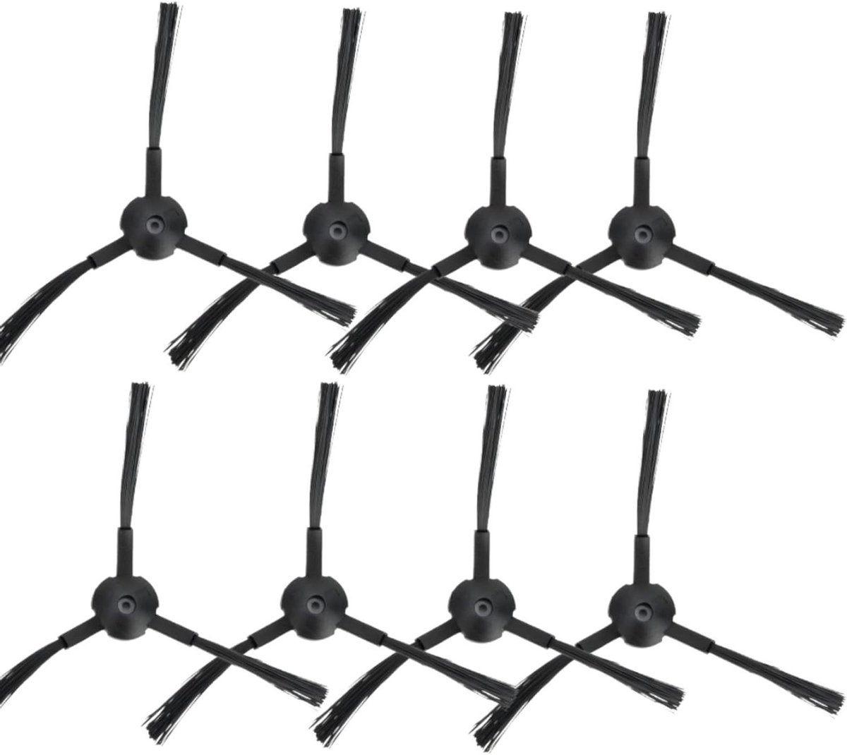 8 stuks zijborstel vervangingsonderdelen voor robotstofzuiger Ilife V3s, 3Spro, A4, A4S, A6, 5V, 5Spro - Accessoires nodig - Duurzame kwaliteit