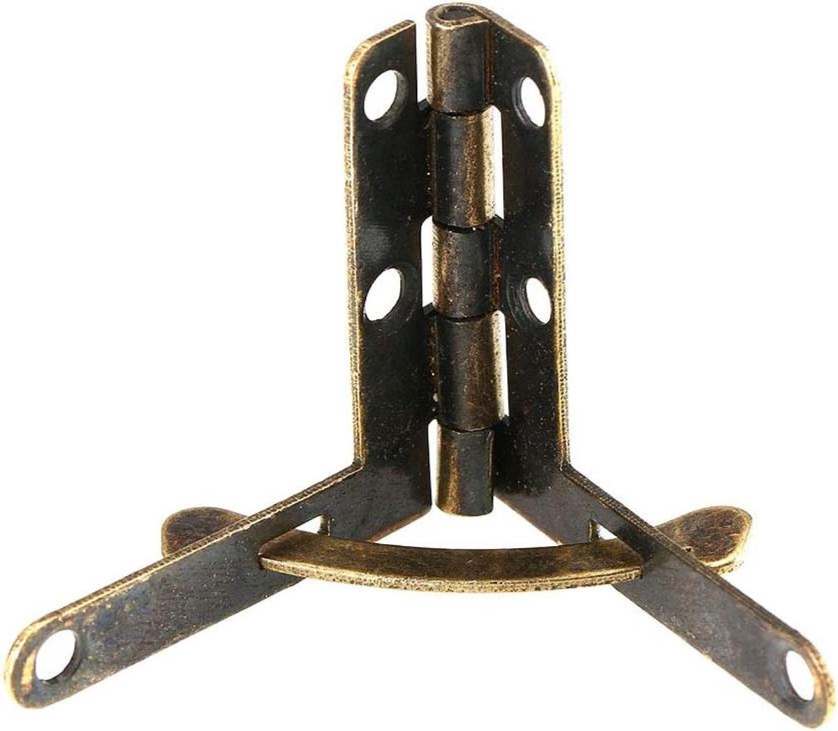 Retro design hoekhouders veerscharnier 20 stuks voor sieraden wijnkist horlogedoos houten deksel