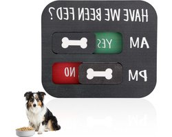 Herinnering voor het voeren van honden - Sterke magnetische tracker voor dagelijkse indicatie van voedertijden huisdieren