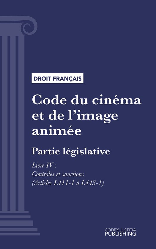 Code du cinéma et de l'image animée - cover