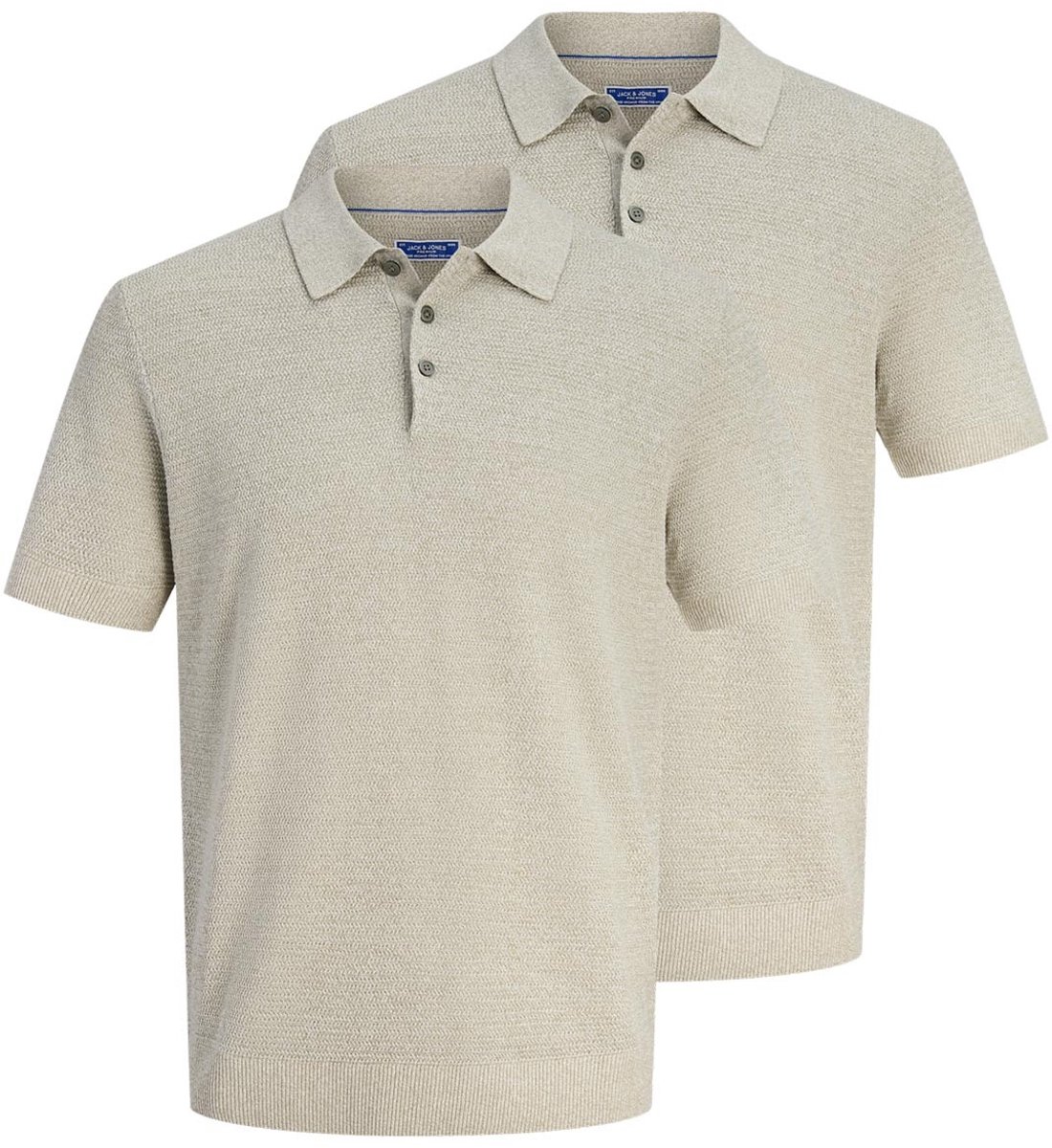 Jack & Jones Heren poloshirt 2 pack Bluriley