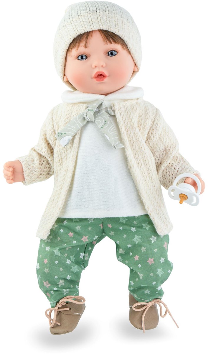 Marina - Pau babypop winterset 40cm pop met haar speelgoed.