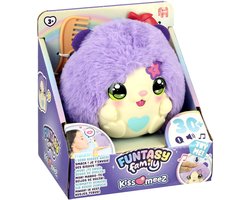 Jumbo - Funtasy Family - Kiss-meez Hamster - Interactieve knuffel - Plush - Vanaf 3 jaar