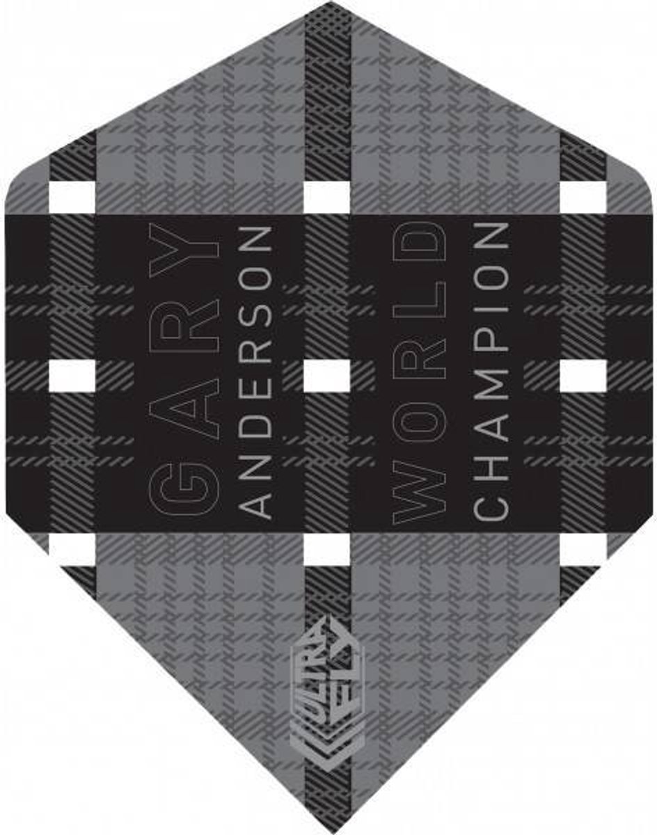 Unicorn UltraFly Gary Anderson Black - Dart Flights