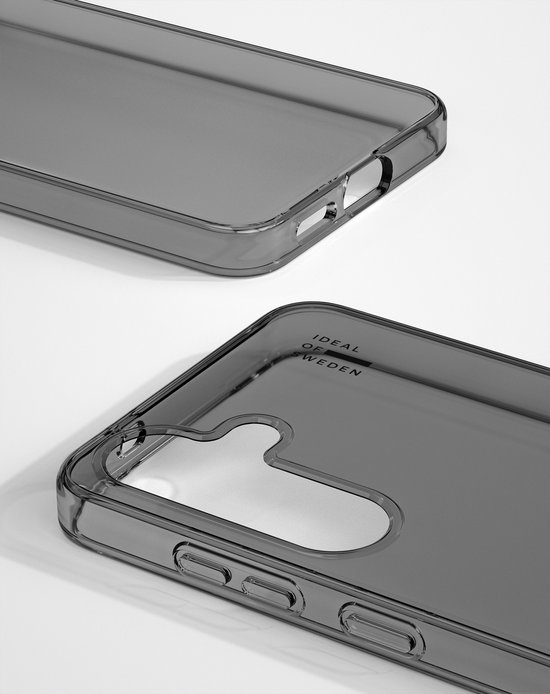 Coque iDeal of Sweden adaptée à la coque Samsung Galaxy S25 Plus - Coque transparente iDeal of Sweden - noir
