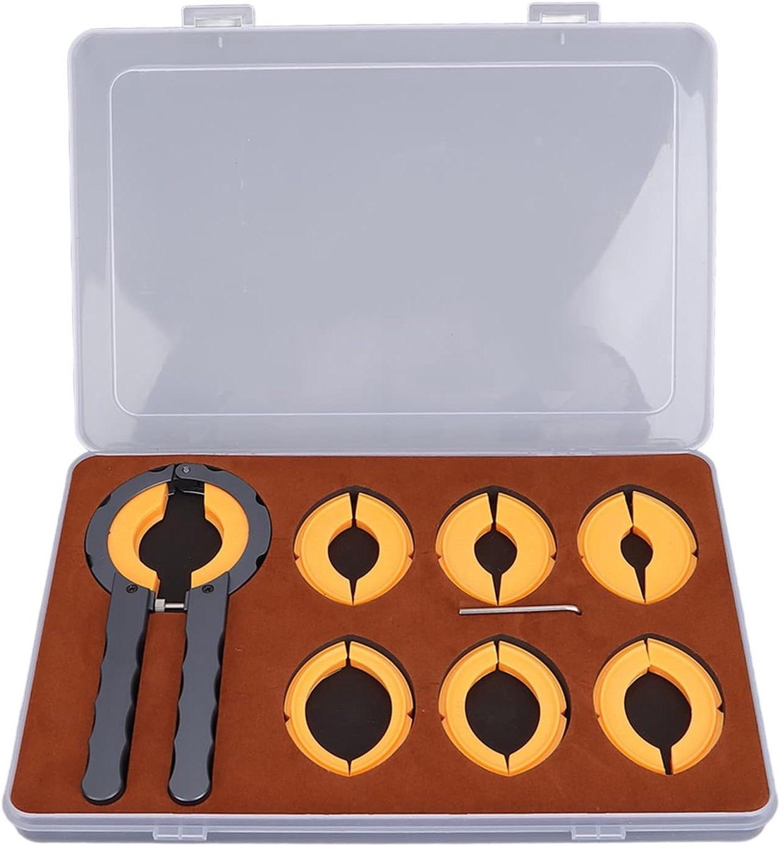 Ring Opener Kit - Legering Bezel Remover voor Horloge Reparatie - Gereedschapsset met Opbergdoos - Horlogemakers Tool voor Bezel Verwijdering.