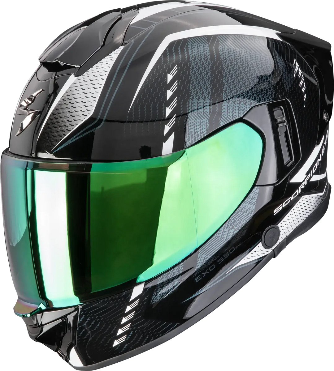 Scorpion EXO-530 Theras Black Chameleon White - Integraalhelm - Maat L - Motorhelm - ECE 22-06 gekeurd