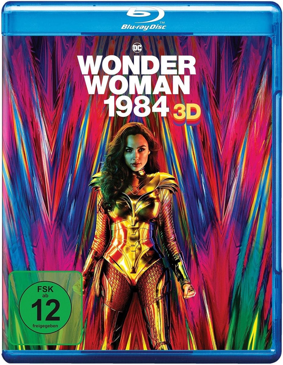 Superheldin Avontuur: Wonder Woman 1984 met Blu-ray