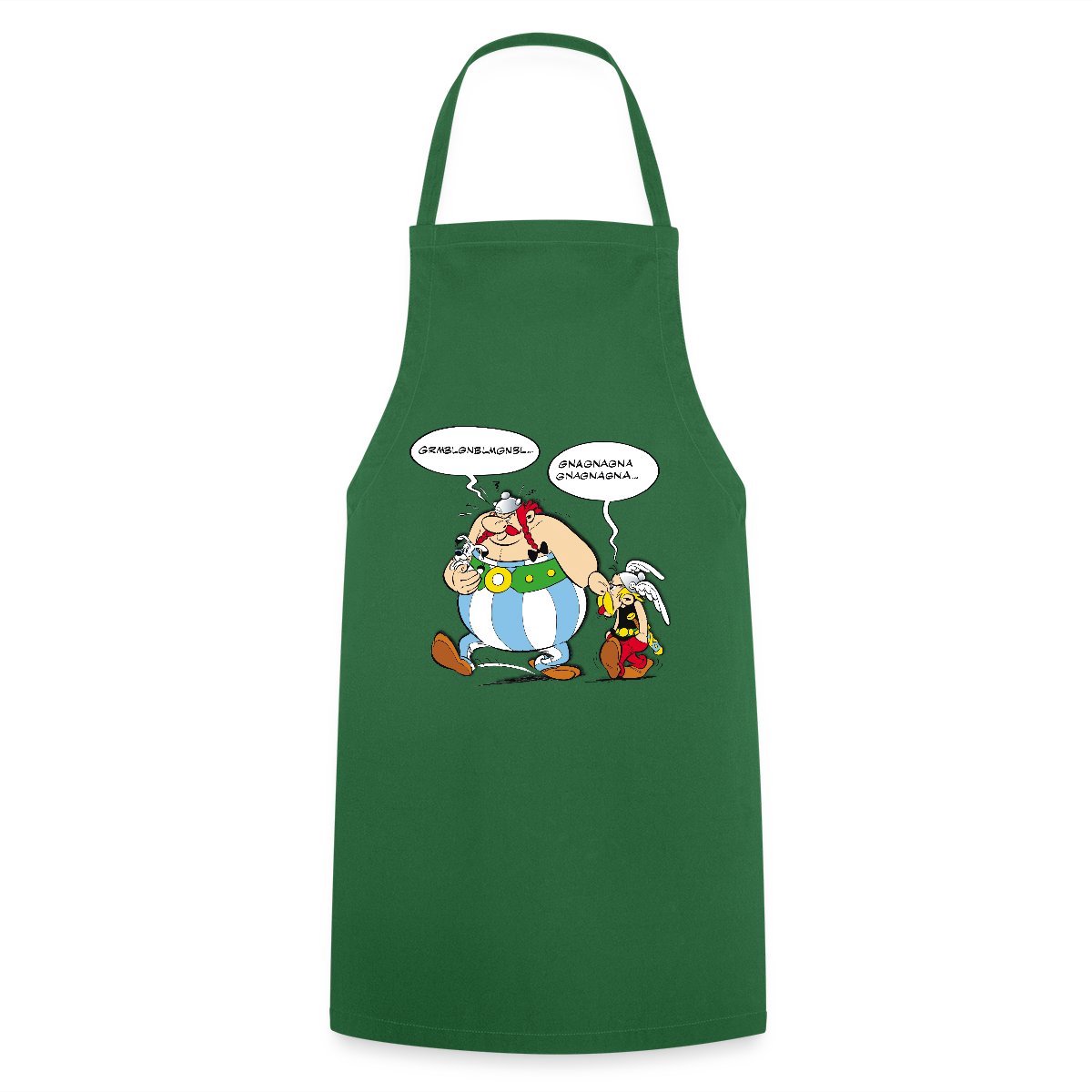 Asterix & Obelix En Idefix Kwebbelende Trio Keukenschort