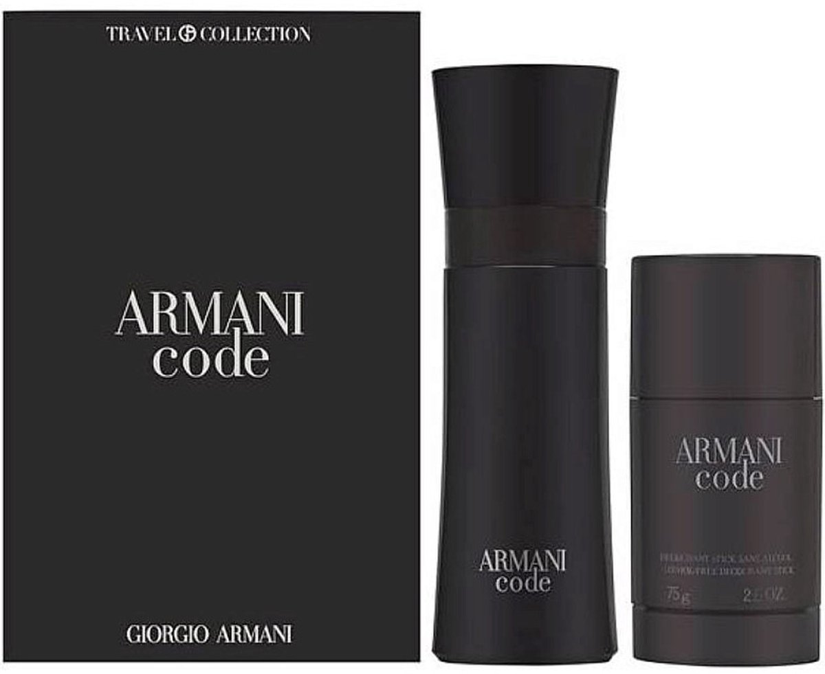 Armani Code For Men Gift Set EDT 125ML+ Deostick 75 GR