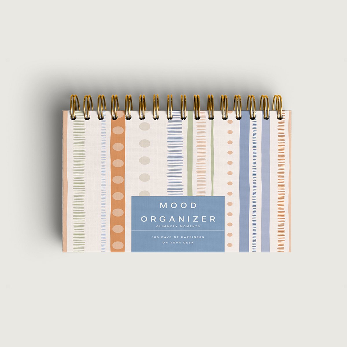 Glimmery Moments® Feel Better Weekplanner – Bureauplanner met Mood & Energie Tracker | Ongedateerde Agenda A4 | Dagplanner | 12 weken