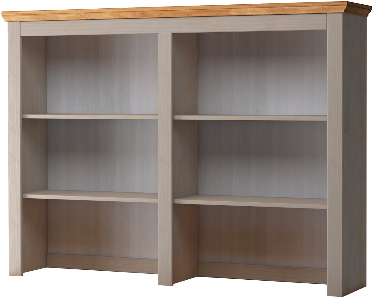 Selma-Buffetkast - 4-Planken - Grijs Grenen