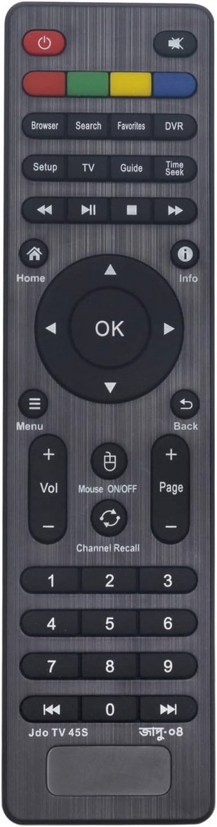 Afstandsbediening Vervanging voor IPTV Boxen 4S 5 5S