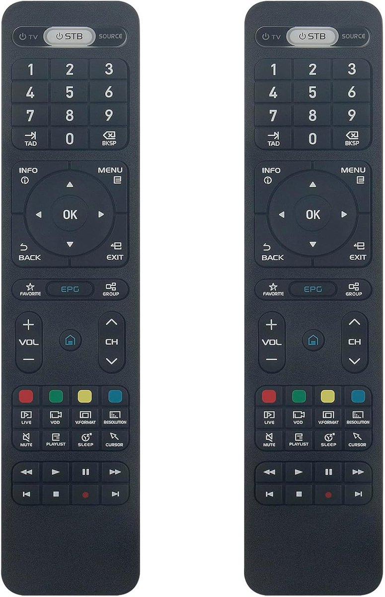 Afstandsbediening Vervangen voor Diverse TV Box Modellen