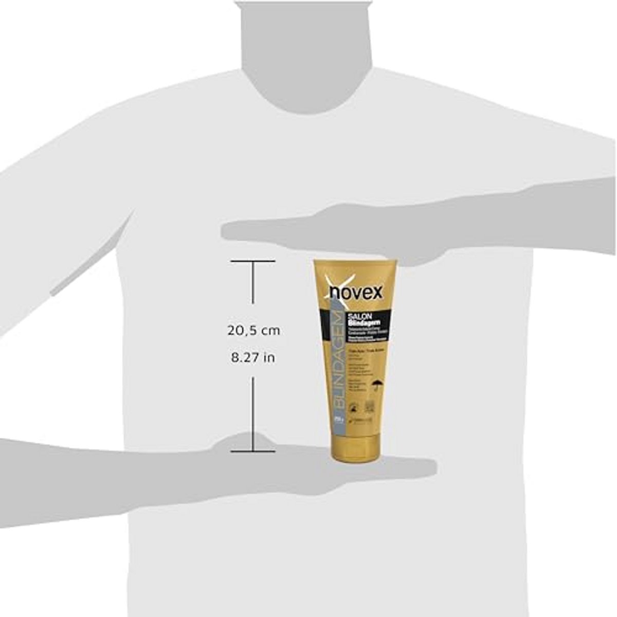 Thermische haarbeschermer voor dik en krullend haar - 200 ml