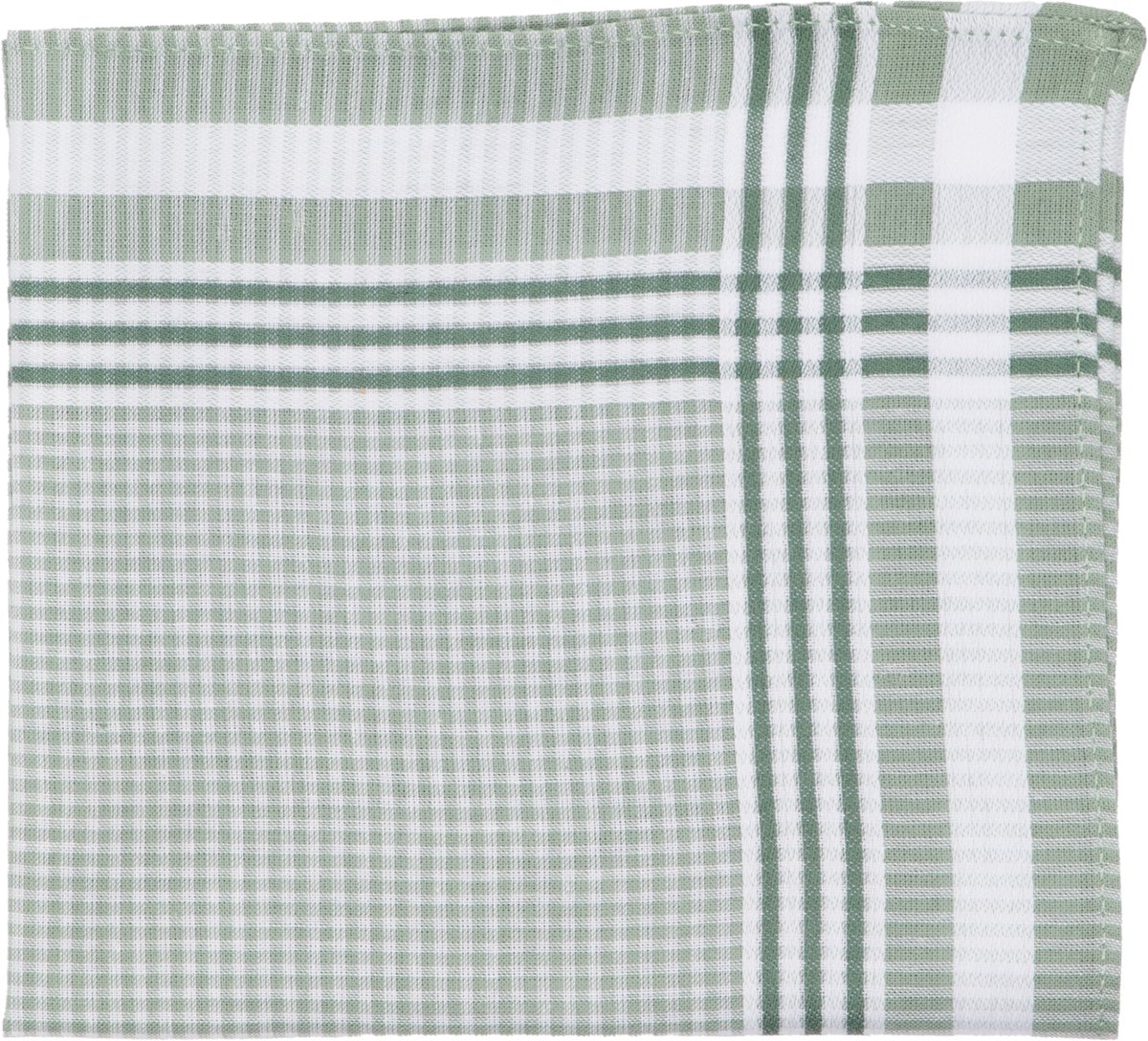 Elegante Tiseco Dameszakdoeken Alta 4 – 30x30cm (6 Stuks, 100% Katoen, Groen) voor Klassieke Klasse en Zachte Luxe – Belgische Topkwaliteit voor Dagelijks Comfort!