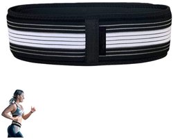 Bekkenband - Sacro-iliacale SI-gewricht heupband - Verstelbare Heup Ondersteuningsgordel - voor vrouwen en mannen - voor lage rugpijn, heuppijn, ischias - Zwart - 110×9cm