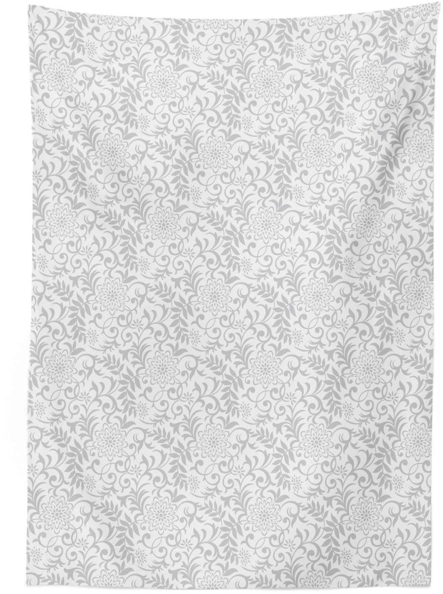 ABAKUHAUS Tafelkleed Paisley – 140x170 cm – Satijn, Binnen/Buiten