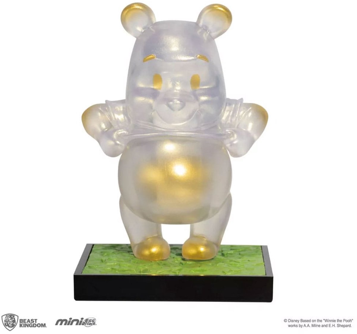 Beast Kingdom Toys Disney Classic Series Mini Egg Attack Figure 100 Years Winnie the Pooh Pearl Special 8 cm Beeld