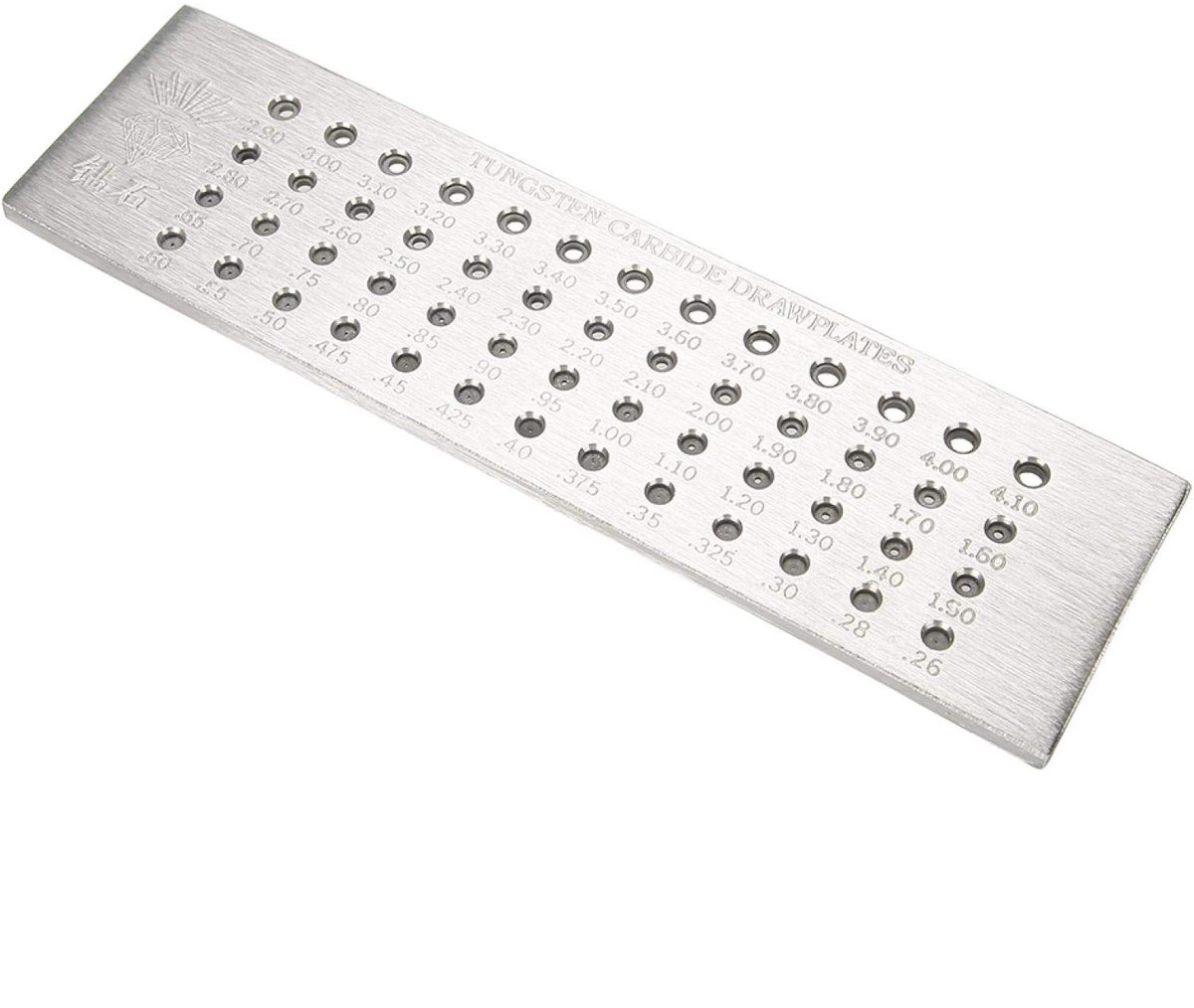 Draadtrekplaat, wolfraamcarbide wolfraamcarbide trekplaat 0,25-4,1 mm voor sieraden