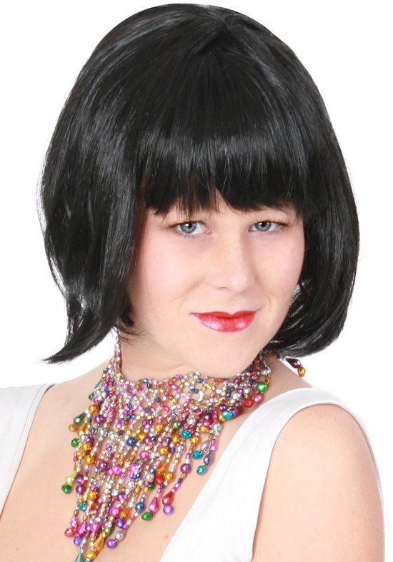 Perruque Bobline sensation noir