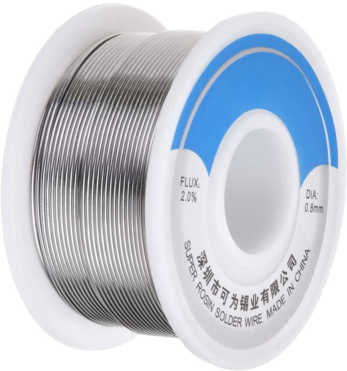 Soldeerdraad Tin Zilver 0.8mm 100g voor Elektronica Reparatie en Hobby
