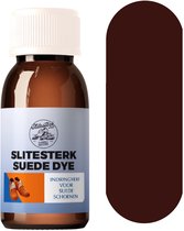 Slitesterk Donker Bruine Suede indringverf voor schoenen - 100ml