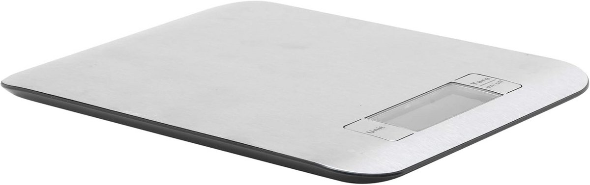 Digitale Keukenweegschaal RVS - Compact en Nauwkeurig tot 5 kg - Tarra Functie