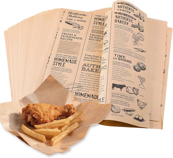 Papier alimentaire écologique BioEM - Emballage jetable