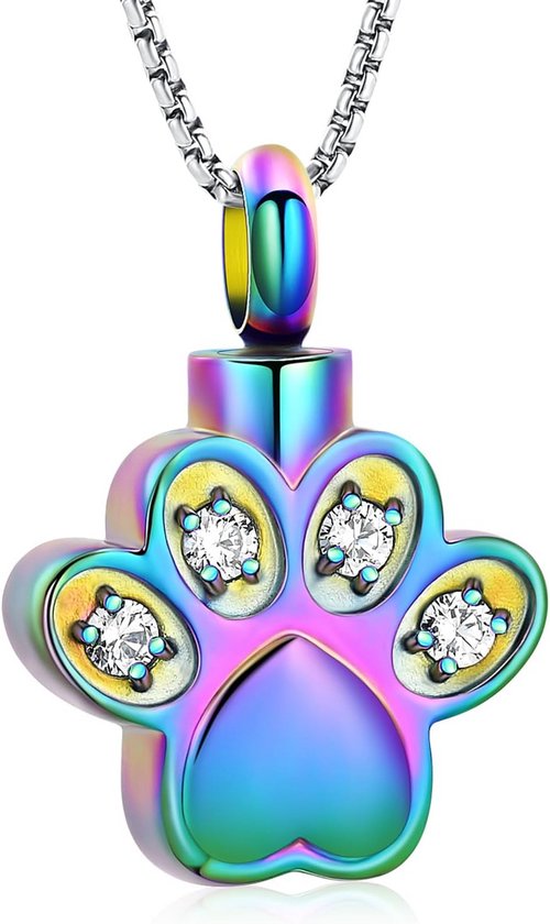 Sleutelhanger pootafdruk, gepersonaliseerde koosnaamsieraden, sleutelhanger huisdierliefhebber, huisdier moeder cadeau-ideeën voor haar ter nagedachtenis aan hond, kat sleutelhanger 25 mm - België