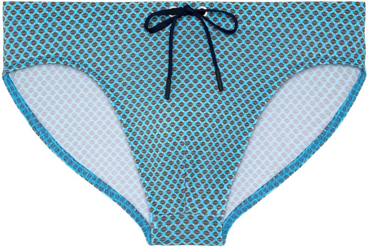 HOM - Cappuccino Swim mini briefs - Blue Print - mannen - L
