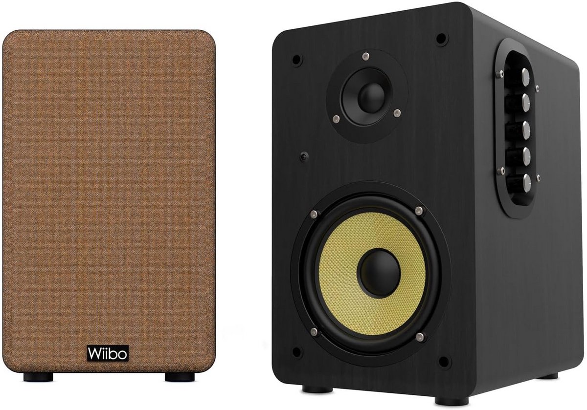 Draagbare Vintage Stijl Bluetooth Speaker 100W HiFi voor Thuis en Onderweg