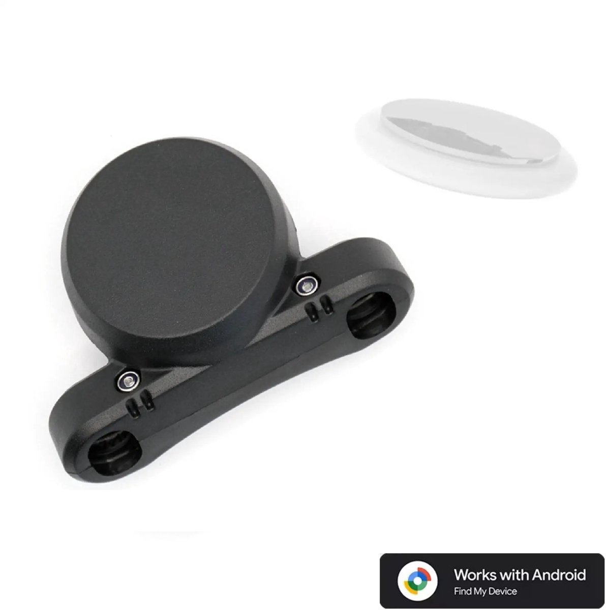 BlueTime - Zadeltag - Inclusief Tag - Gps Tracker Fiets - Gps Fiets - Volgsysteem Fiets - Bikefinder- Volgsysteem - Anti Diefstal - Fiets anti diefstal - Fiets alarm - Tracker Fiets - Geschikt voor Android Find My Device