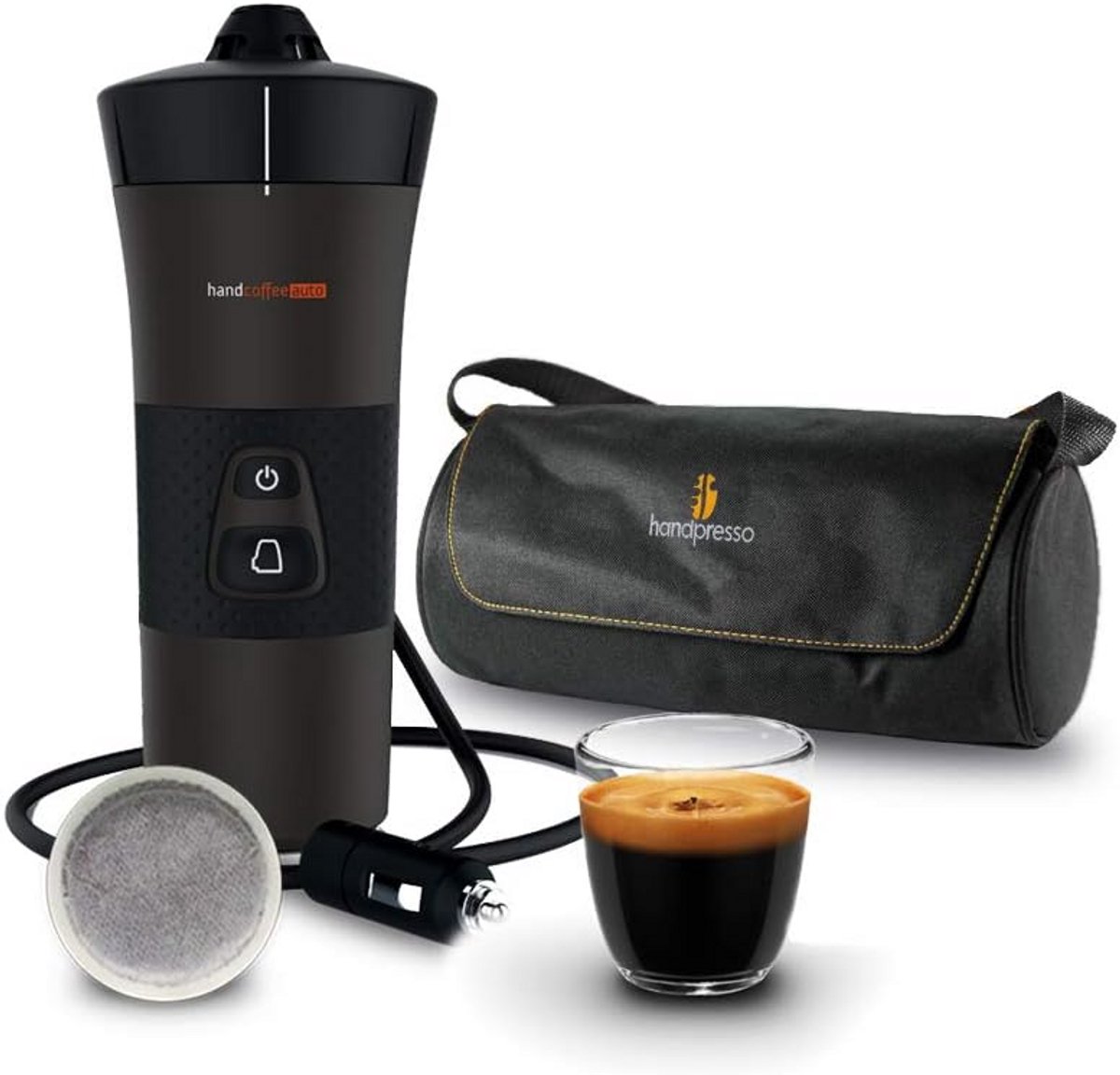 Draagbaar Koffiezetapparaat 12V voor Auto & Camper - Inclusief Draagtas en Accessoires