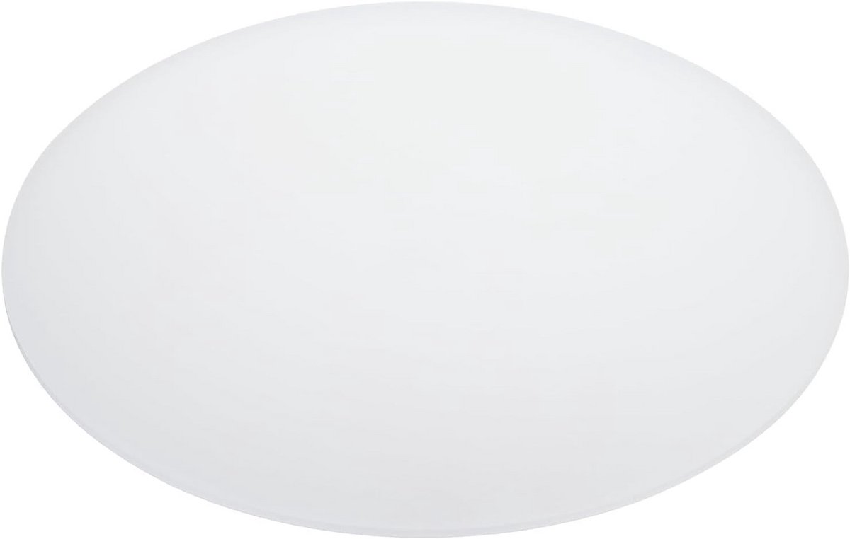 Ronde Diffuser Plaat voor Lampenkap Onderkant - Helder Wit Acryl
